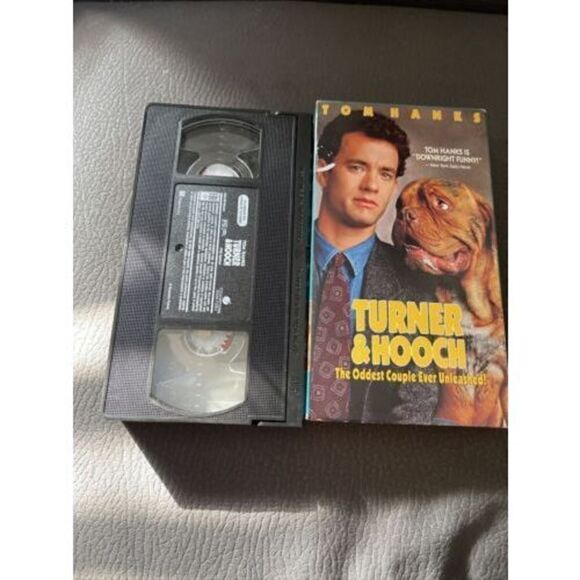 VTG Turner & Hooch VHS Brand New Factory Sealed 80'S MOVIE COMEDY TOM HANKS - Picture 7 of 7